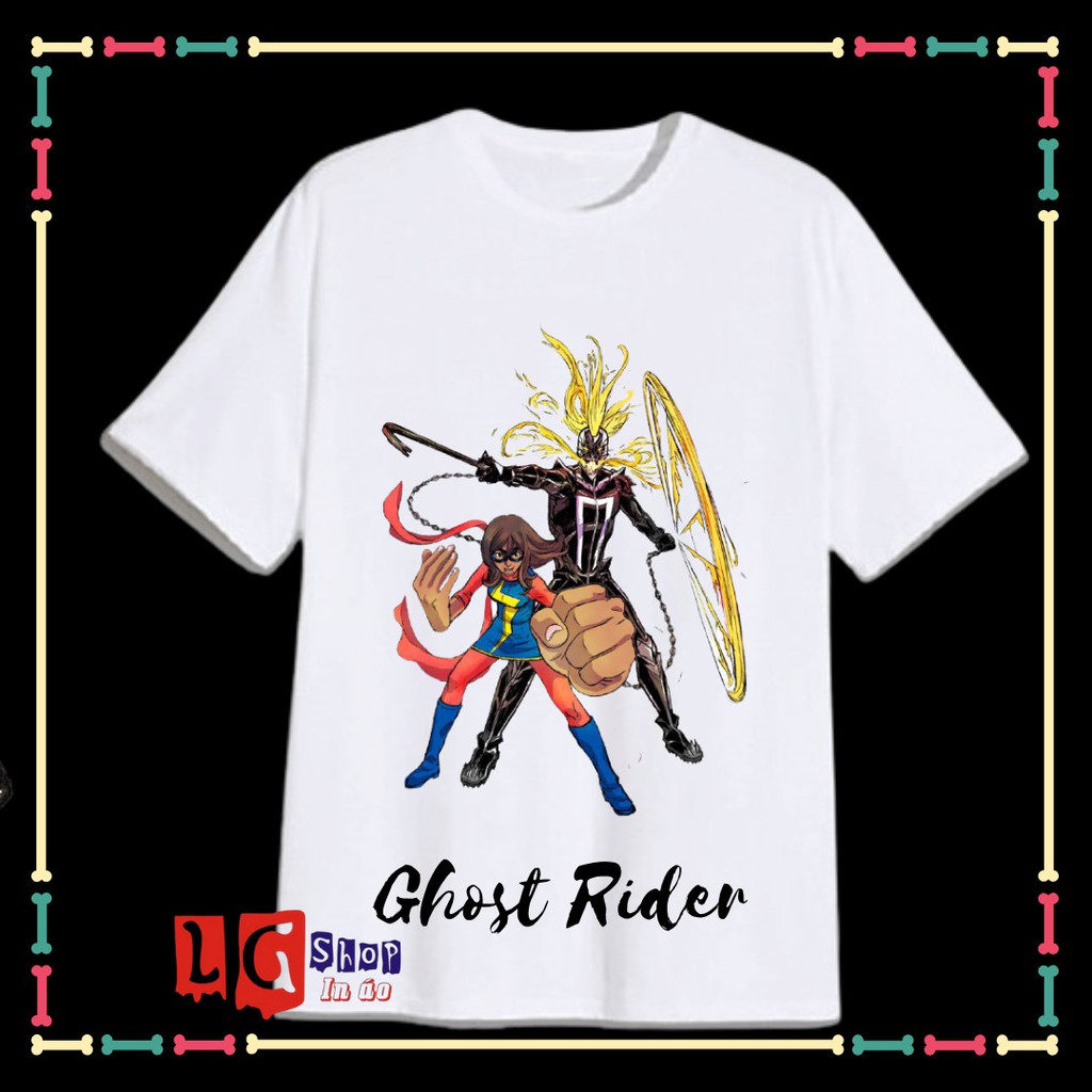 Áo Thun Bé Trai in hình Ma Tốc độ ( Ghost Rider)