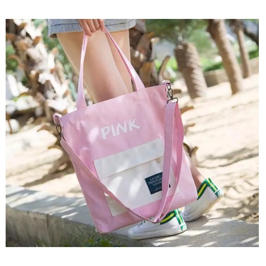 Túi Tote Nữ LTS Phối Màu Thời Trang BLACK , PINK, YELLOW