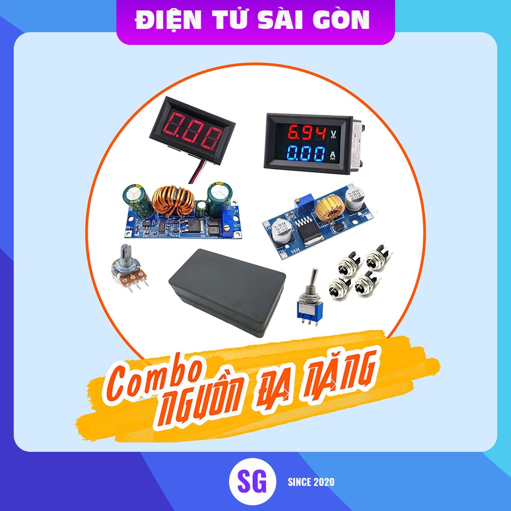 Combo tự chế nguồn đa năng V1