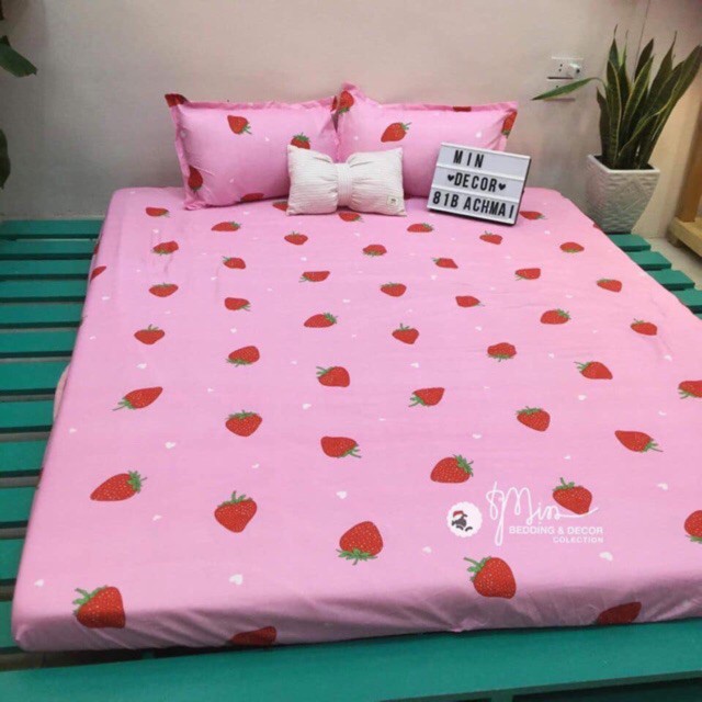 Bộ Ga gối Cotton Poly Emmidecor Kích Thước 2m x 2m2 - các mẫu