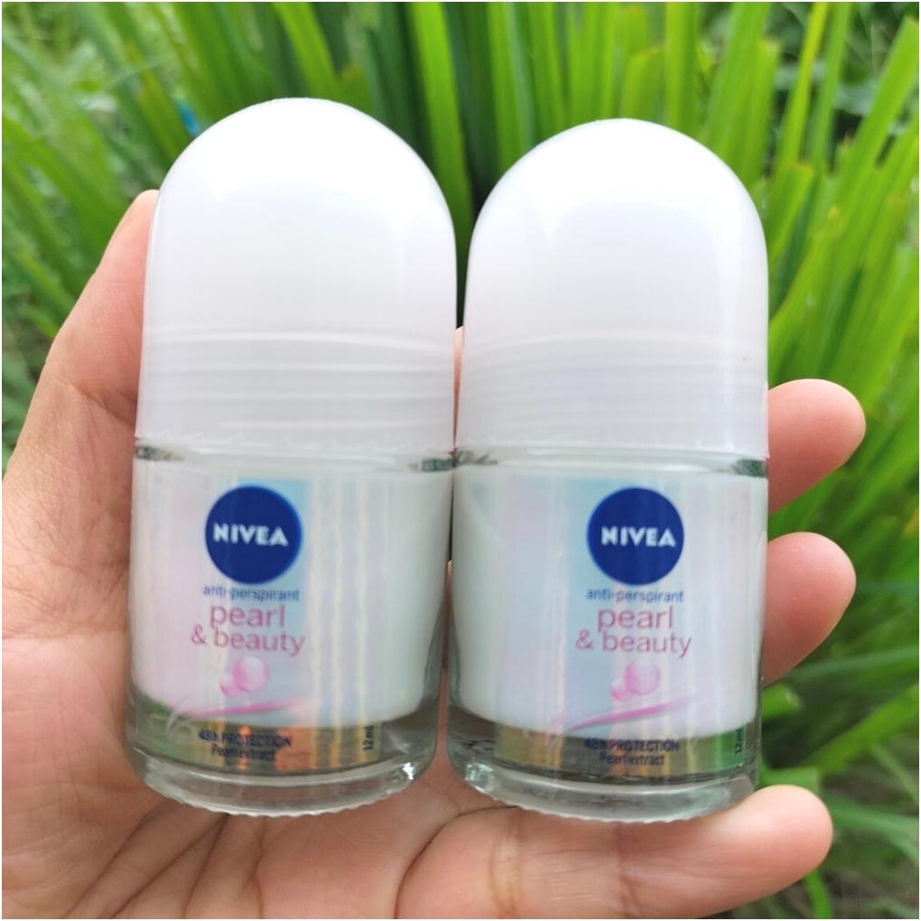 Lăn Khử Mùi Ngọc Trai Sáng Mịn Nivea Pearl & Beauty 12ml/25ml