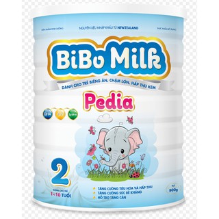 Sữa Bột Bibo Milk Pedia 400g/900g ( Dành cho trẻ biếng ăn hấp thu kém)