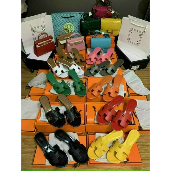 Guốc Hm da sần 5p fullbox