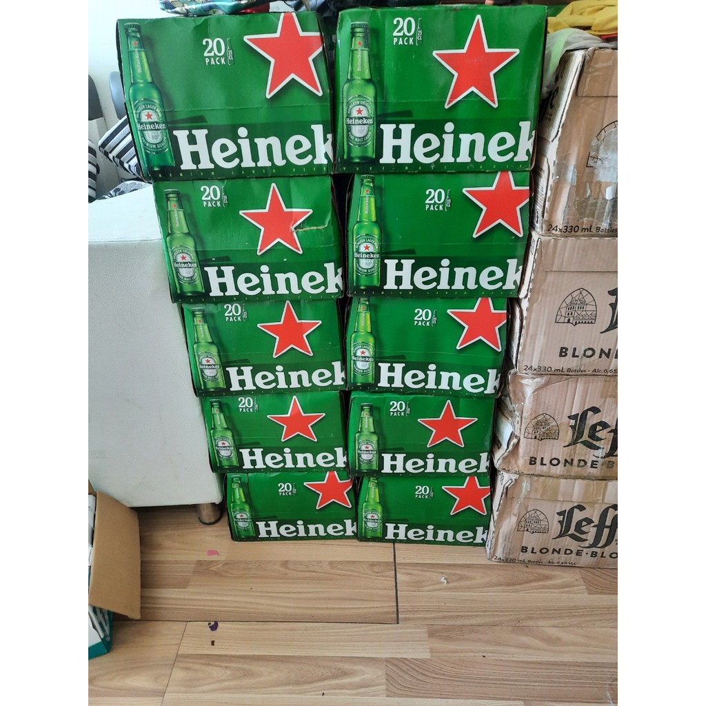 Bia Heineken Pháp 5% - 250ml/chai - thùng 20 chai