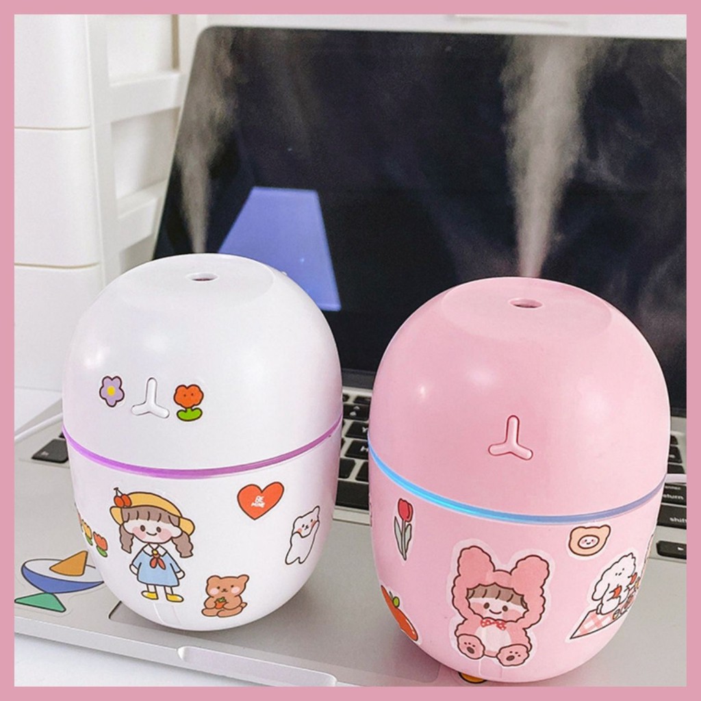 MÁY PHUN SƯƠNG MINI (TẶNG KÈM STICKER) SIÊU CUTE (2 MÀU)