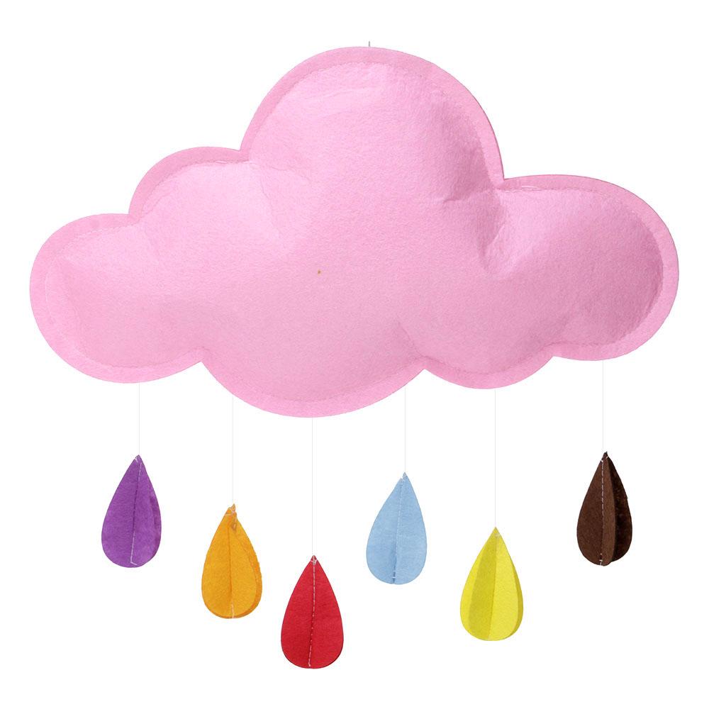 Đám mây treo tường trang trí 5 màu