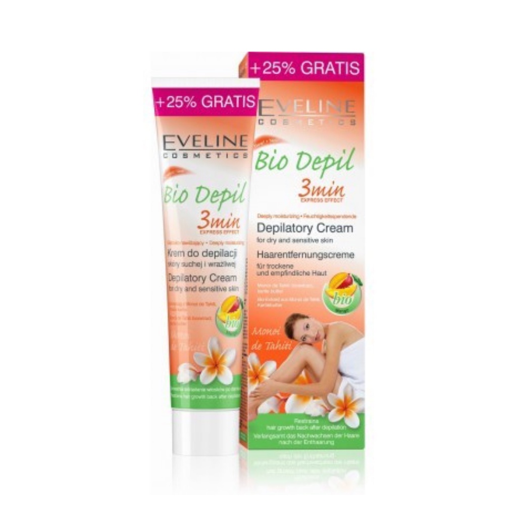 Kem Tẩy Lông Hữu Cơ Eveline Bio Depil 125ml