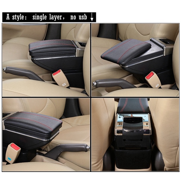 Hộp tỳ tay, bệ tỳ tay ô tô dùng cho xe Suzuki Ertiga 2019-2021, Armrest box for Suzuki Ertiga 2019-2021