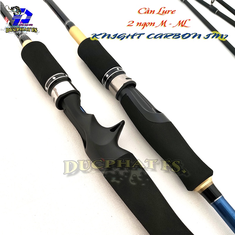 Cần Câu Lure Đứng, ngang KNIGHT 2 Ngọn M và ML , Cần câu Lure Lóc.