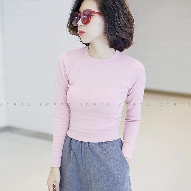 ÁO CROPTOP TAY DÀI #AGE2X | BigBuy360 - bigbuy360.vn