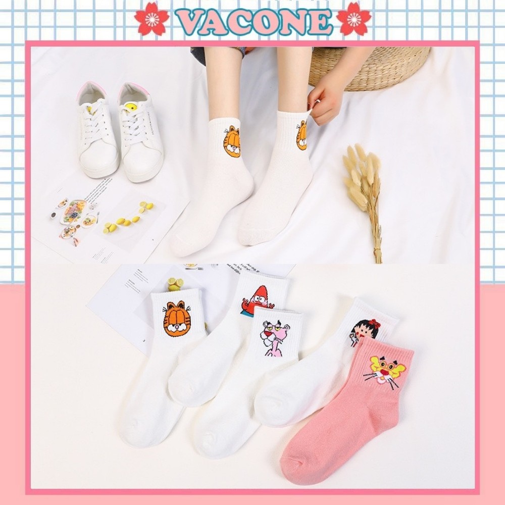 Vớ hoạt hình Vacone tất cute thiết kế phong cách vui nhộn đáng yêu TN33