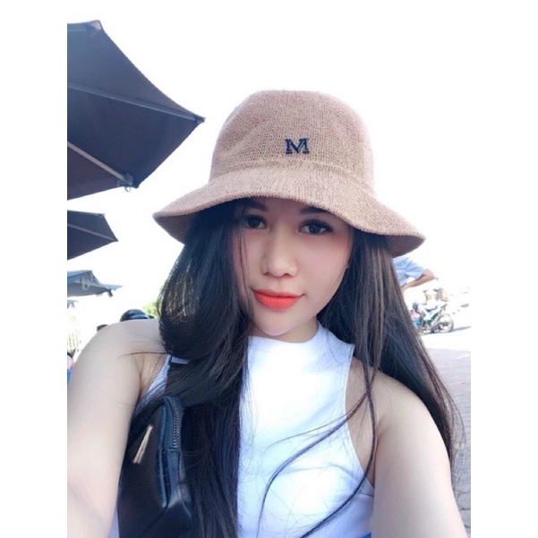 MŨ CHỮ M PHONG CÁCH HÀN QUỐC HOT 2022