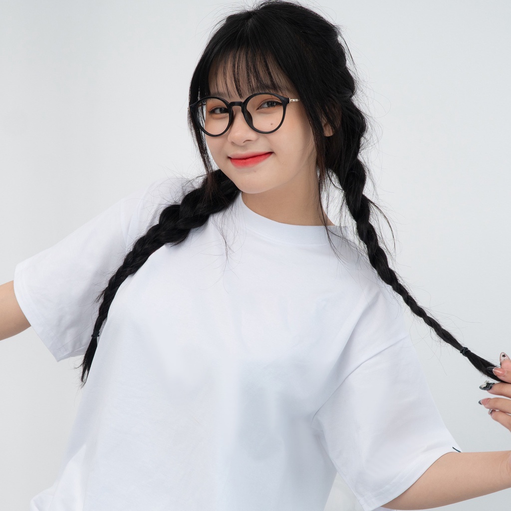 Áo Thun Tay Lỡ BASIC 6 Màu Trơn Phông Unisex Nam Nữ Cotton Oversize Form Rộng LUNACY | BigBuy360 - bigbuy360.vn