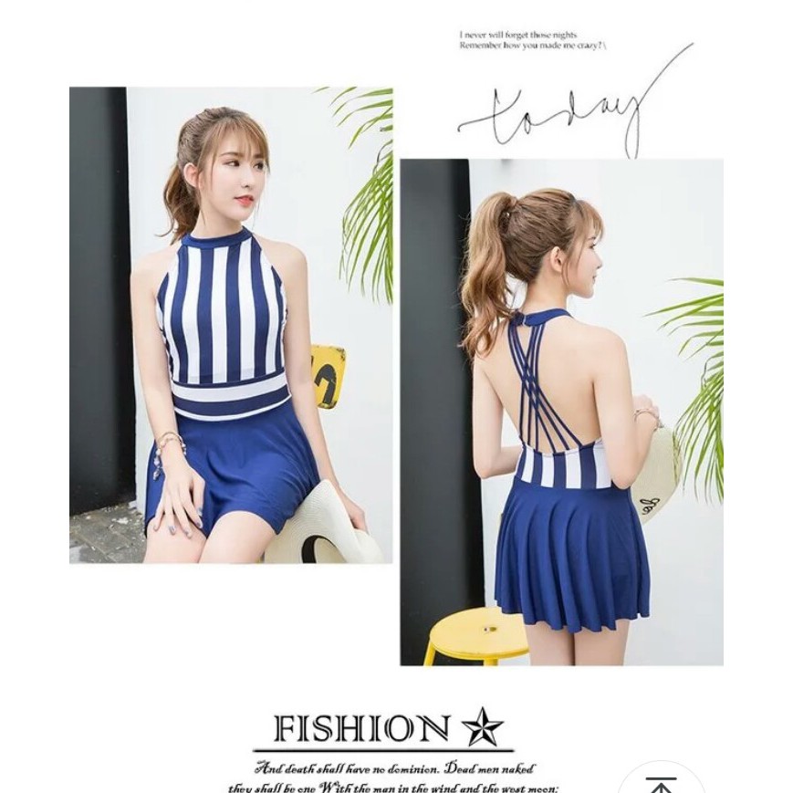 Freeship 99k TQ_Bộ đồ bơi nữ tặng set tắm trắng