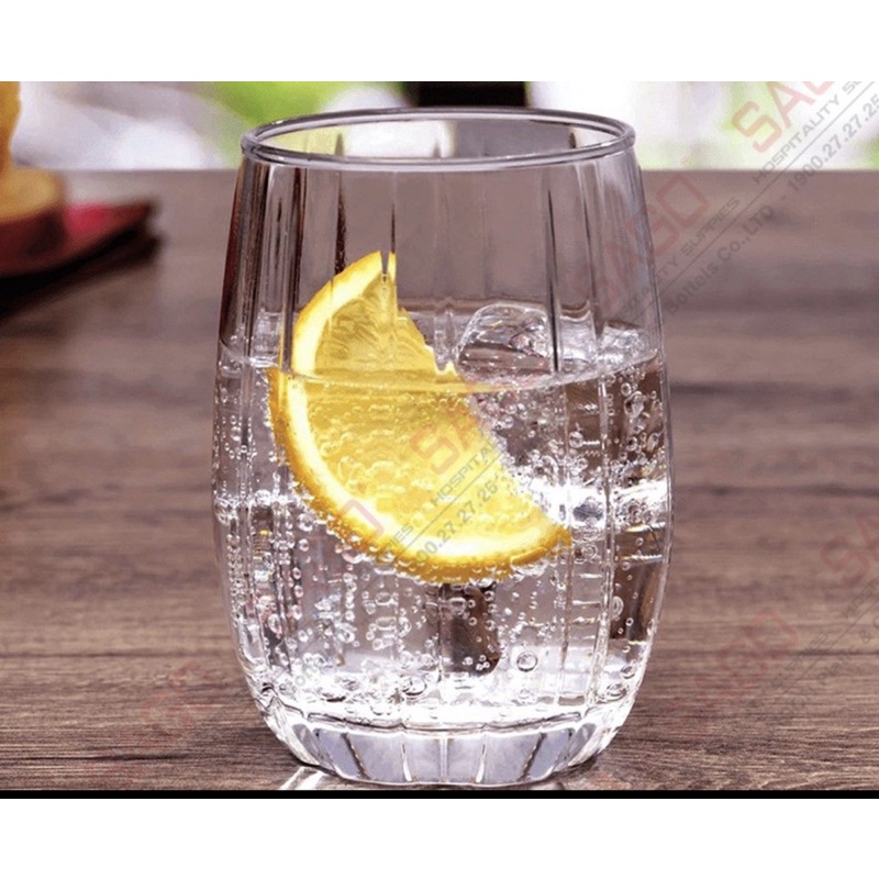 Ly Thủy Tinh Linka Glass 380ml Nâu Đỏ/ Xanh Tím- Xuất Xứ Thổ Nhĩ Kỳ - Thuỷ Tinh Cao Cấp, Sang Trọng