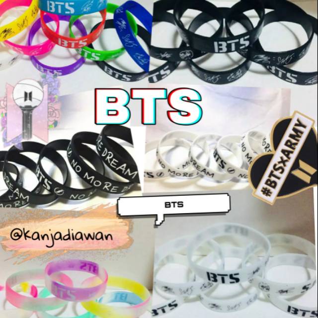 Bts Bt21 Vòng Tay Cao Su Bts Bt21