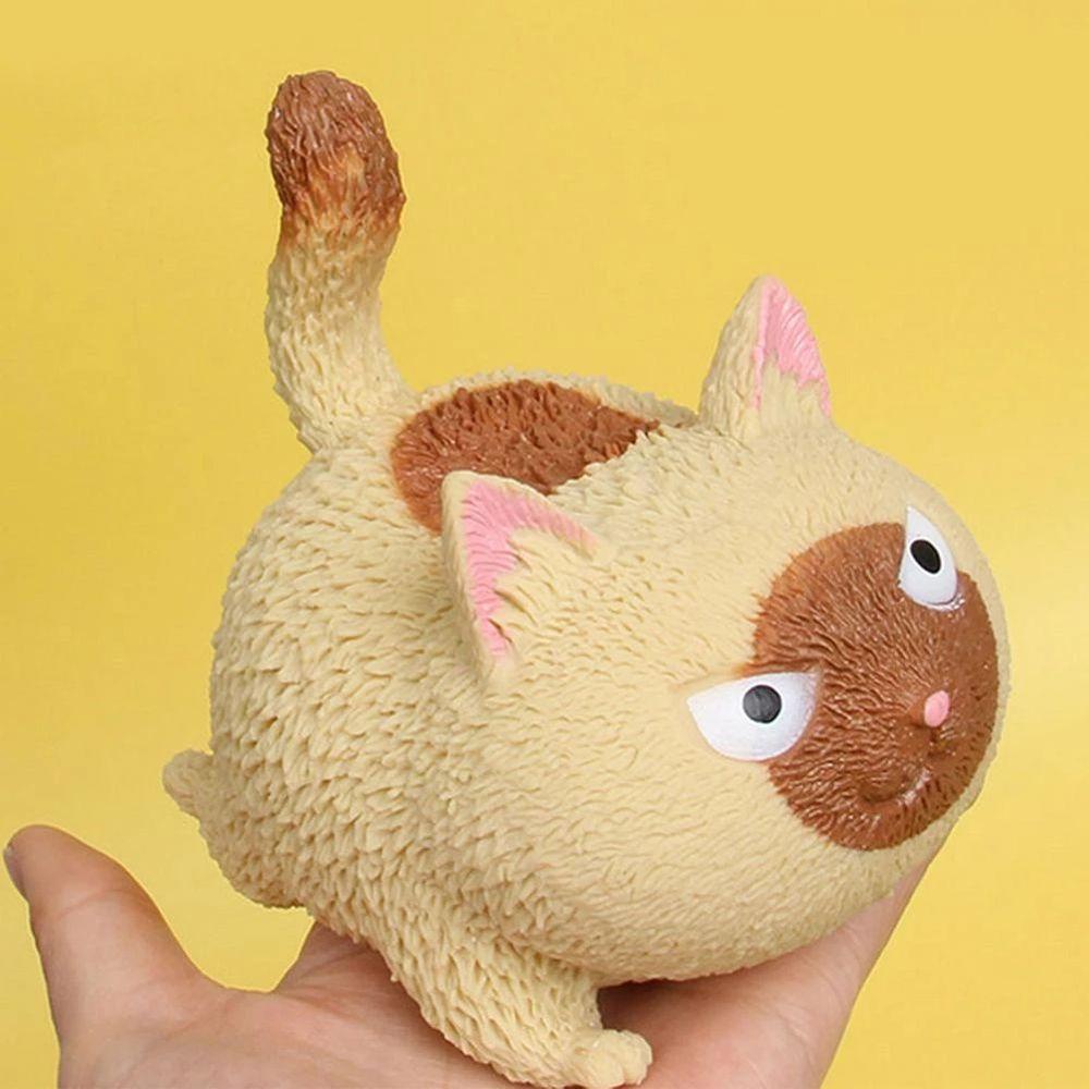 Đồ Chơi Xốp Squishy Giảm Stress Hình Mèo Giận Dữ Dễ Thương Cho Bé