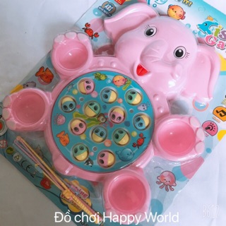Đồ chơi câu cá pin con voi ngộ nghĩnh