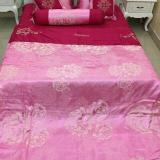Bộ chăn ga vải gấm
