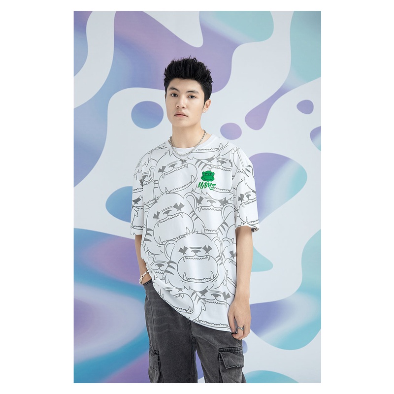 Áo Thun Nam Nữ Tay Ngắn Cổ Tròn Linh Vật Tigeer Thương Hiêu Y2010 Ver7 21182 |YaMe|