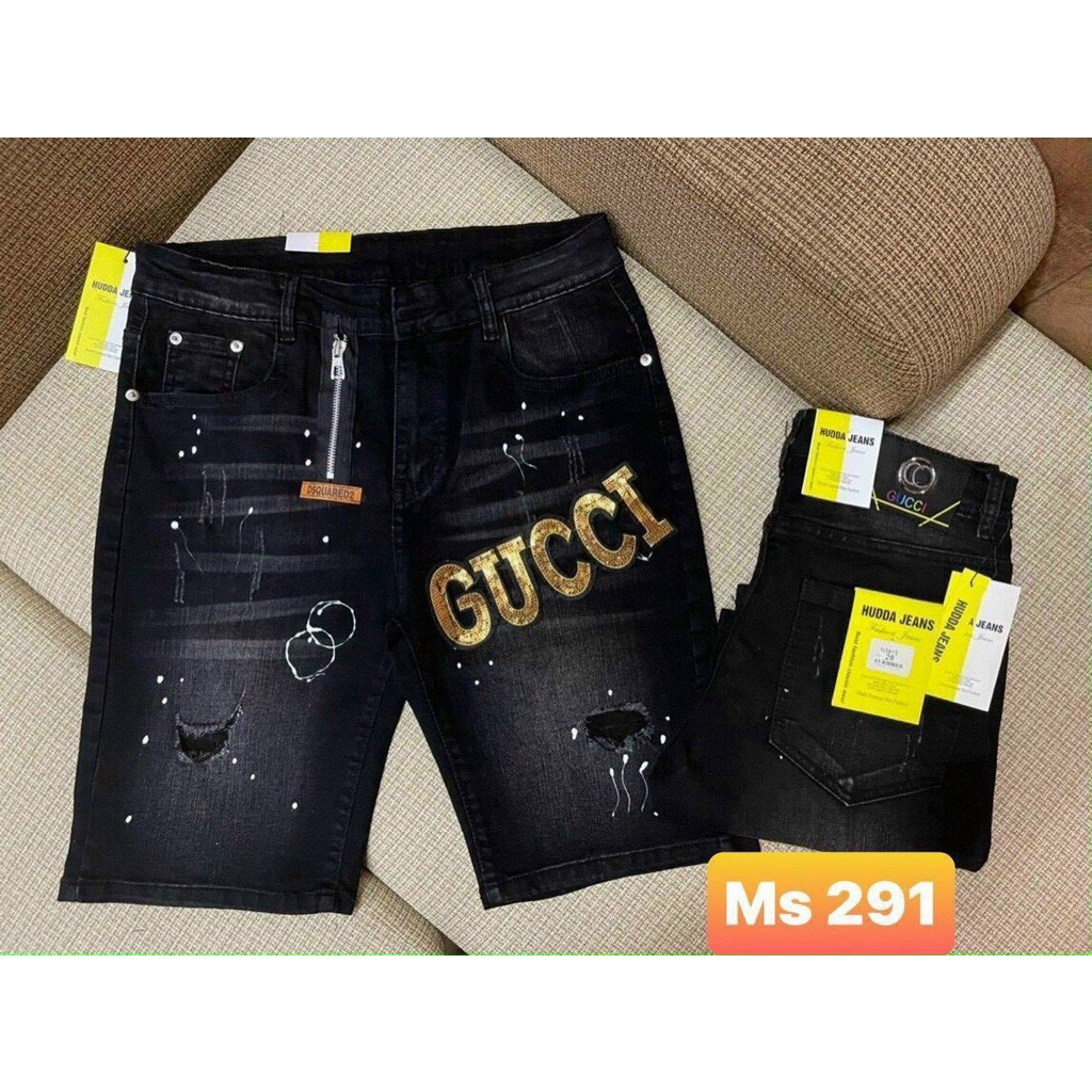 QUẦN SHORT NAM KHÓA KÉO THÊU LOGO THỜI TRANG GIÁ RẺ