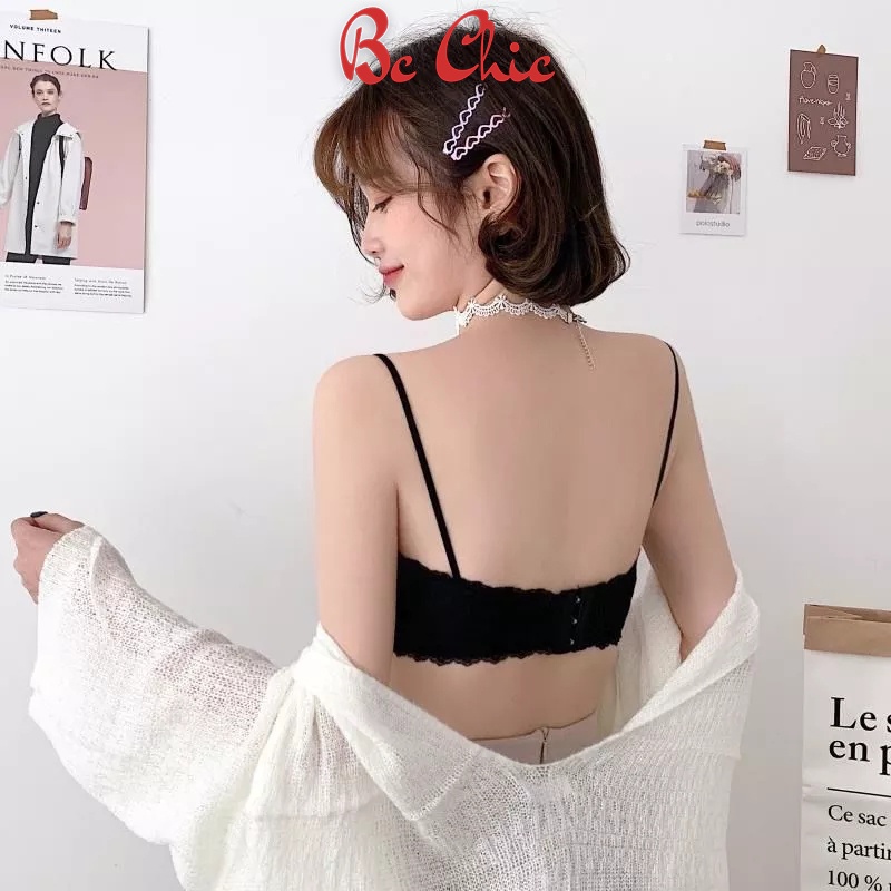 Áo lót áo bra gân tăm chân ren mã B636 bra thể thao,bra tập gym  BC_CHIC LINGERIE