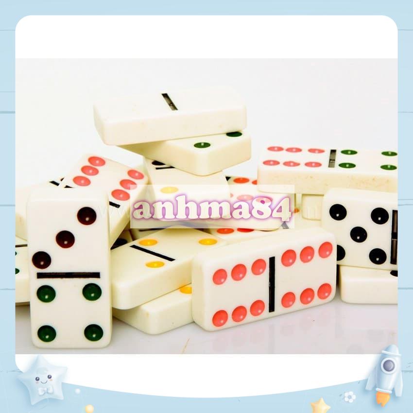 BỘ Cờ Domino Ngà Melamine LOẠI LỚN - Liên Hiệp Thành - kèm ảnh thật và clip !