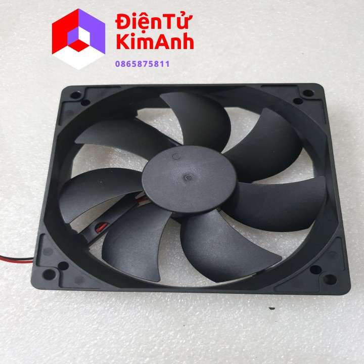 Quạt tản nhiệt 12V 12x12x2.5 cm