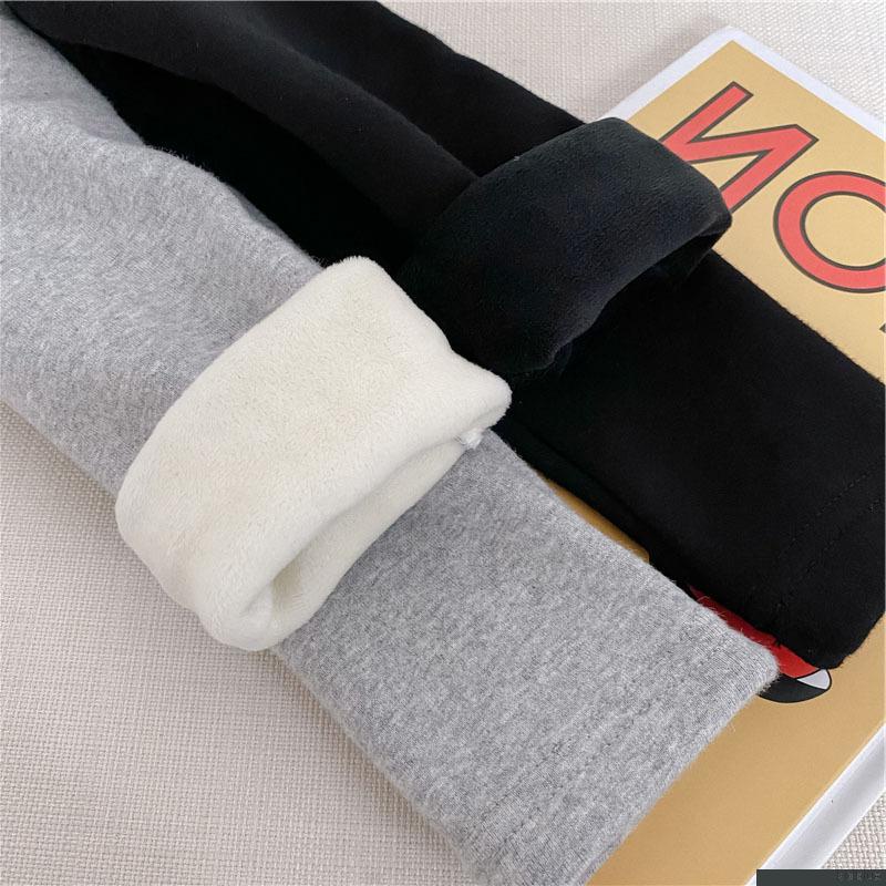 Quần dài phối chân váy xòe chất liệu co giãn dễ thương thời trang tùy chọn màu sắc dành cho bé gái