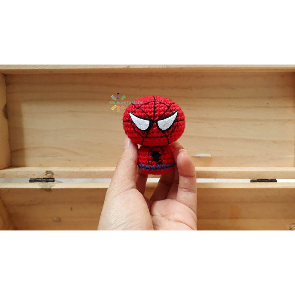 Móc khóa treo balo túi xách người nhện Spiderman - Bonitamade