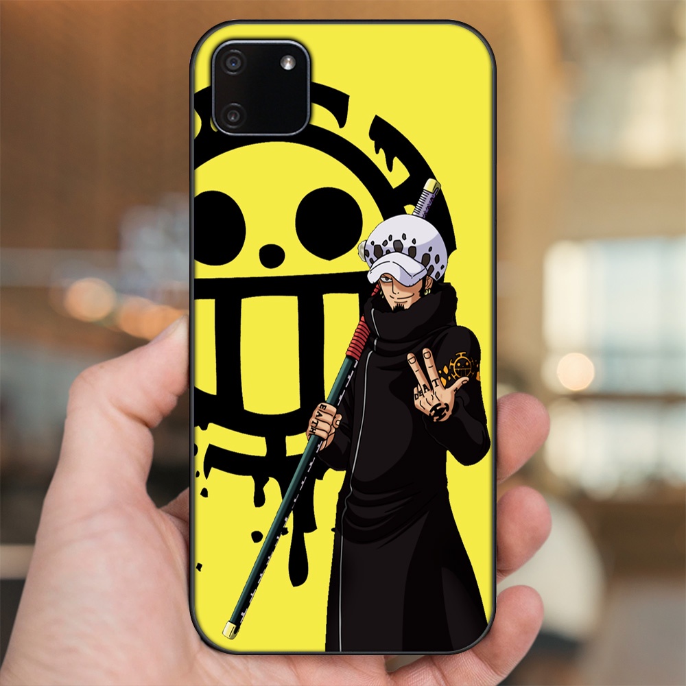 Ốp lưng Realme C11 2020 viền đen in hình Law One Piece