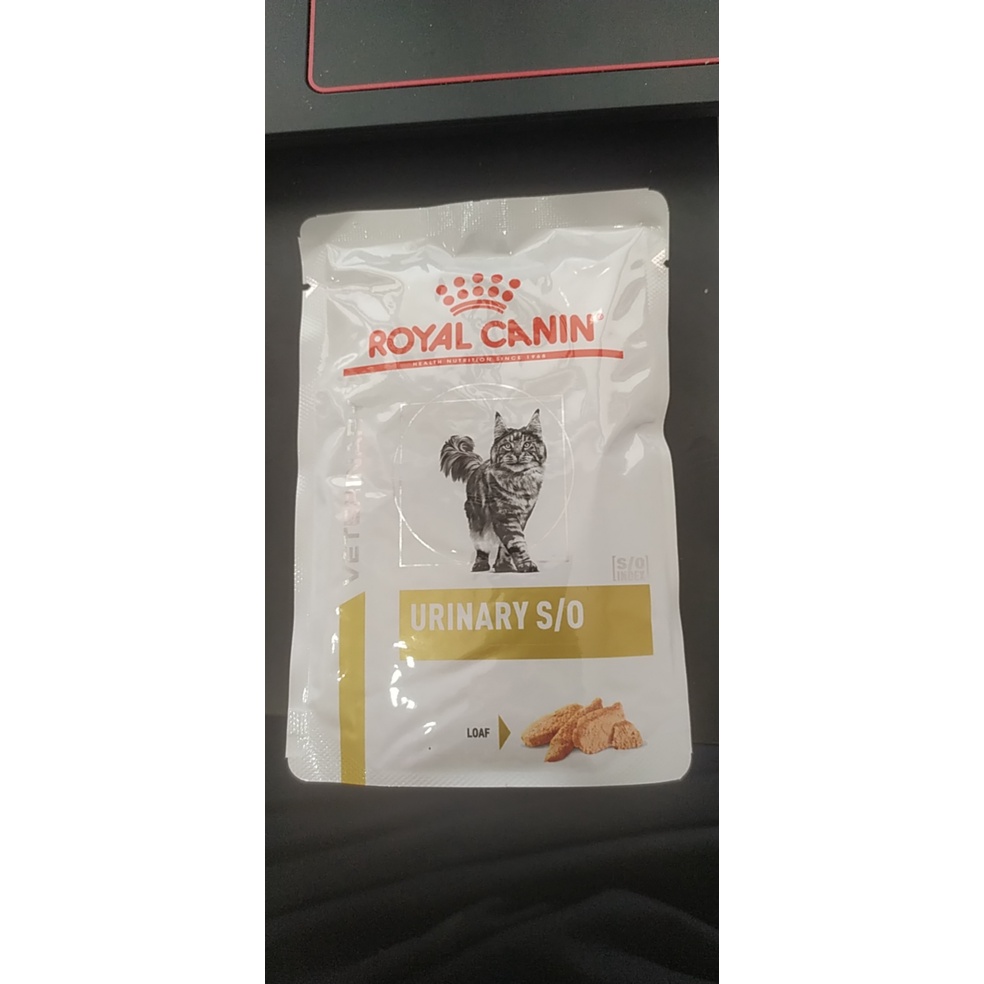 Pate Royal Canin Urinary S/O cho mèo bị sỏi thận và tiết niệu gói 85g