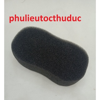 Miếng phủi tóc sau khi cắt bằng xốp đen