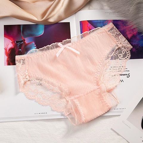 Quần lót ren nữ đính nơ sexy siêu rẻ-QL002,Quần Lót Đúc Pha Ren Hoa | BigBuy360 - bigbuy360.vn