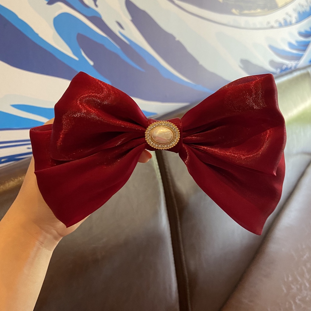 Kẹp Tóc Hình Nơ Lớn Dễ Thương