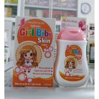 Dung dịch vệ sinh Bé Gái Salloren Girl Bibi