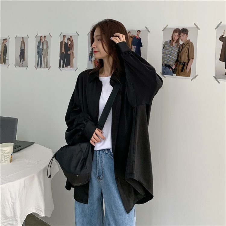 ÁO SƠ MI SỌC CARO CÁ TÍNH OVERSIZE