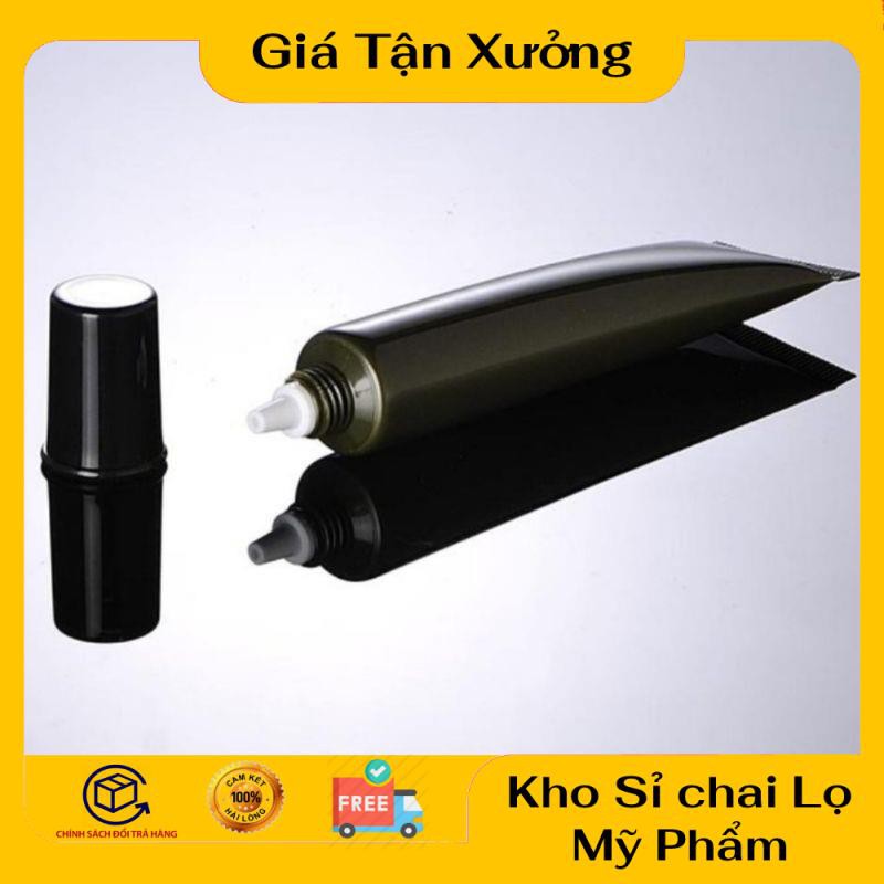 Tuýp Chiết Mỹ Phẩm ❤ TRÙM SỈ ❤ Tuýp (tube) nhựa chiết mỹ phẩm 20ml nâu , rêu chiết mỹ phẩm, phụ kiện du lịch