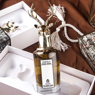 [Hàng mới về] Nước hoa 80ml lâu trôi thiết kế vỏ hình đầu nai / cáo độc đáo