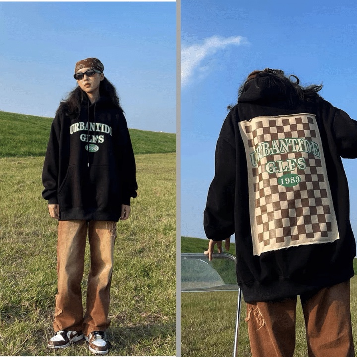 Áo hoodie nữ/Áo nỉ form rộng tay bông unisex nam nữ hình in BÀN CỜ cao cấp chất nỉ bông dày dặn RÔ STORE HD16 | BigBuy360 - bigbuy360.vn