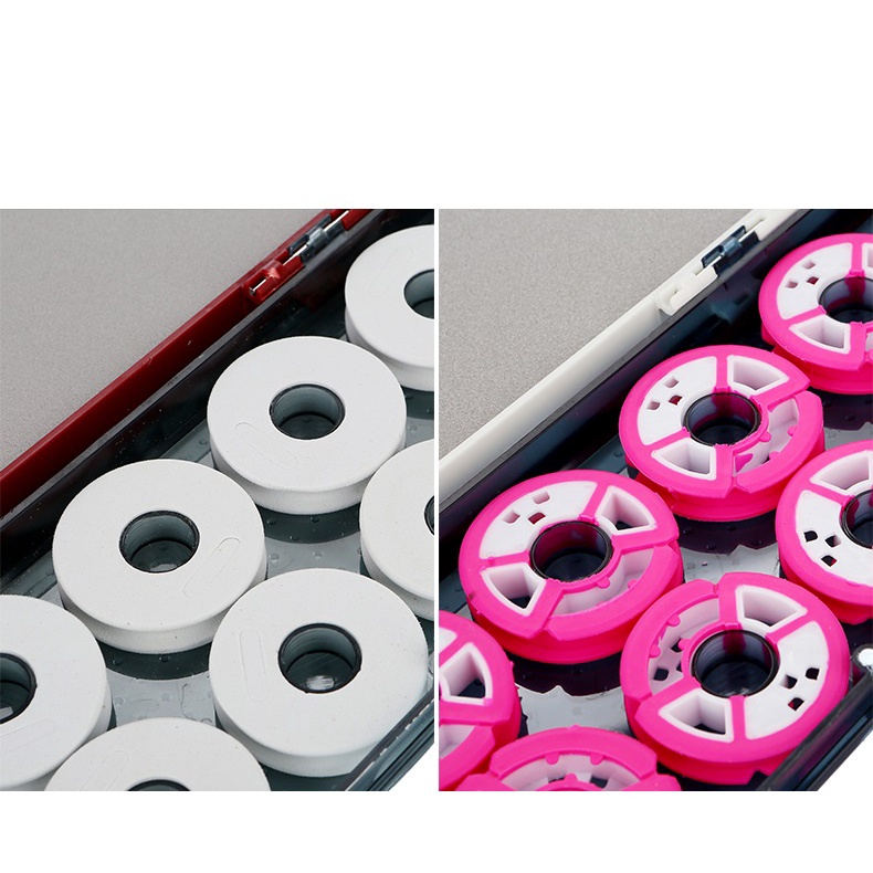 Hộp Đựng Phụ Kiện Câu Đài, Hộp Đựng Phao Câu Cá ABS Đa Năng Kèm Trục Silicon Cao Cấp HPK13