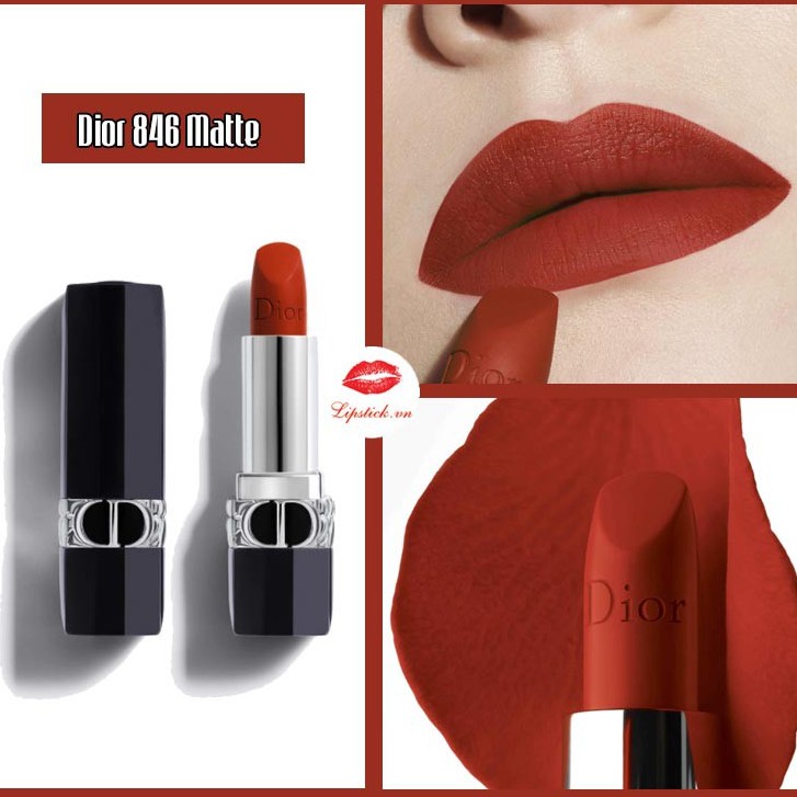 Son Dior Limited Rouge velvet hot new 2021 Chất son được bao bọc bằng nhung mịn màng cao cấp