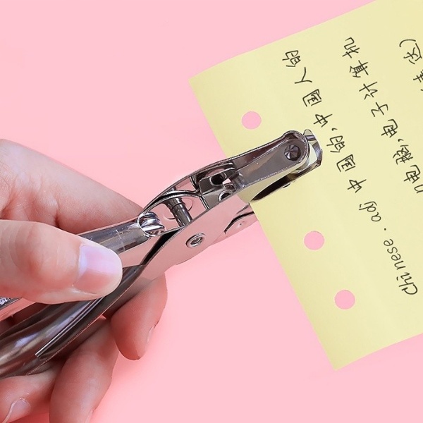 Kìm bấm lỗ giấy refill LIZAMO dụng cụ đục lỗ giấy đơn làm sổ còng sổ tiện dụng KB154