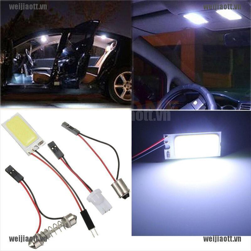 Bảng Đèn Led Ánh Sáng Trắng 24cob Cho Xe Hơi