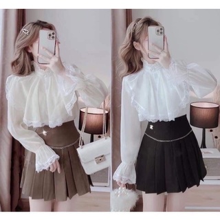 Bán Sỉ áo sơ mi nữ trắng  áo sơ mi kiểu tiểu thư 2023
