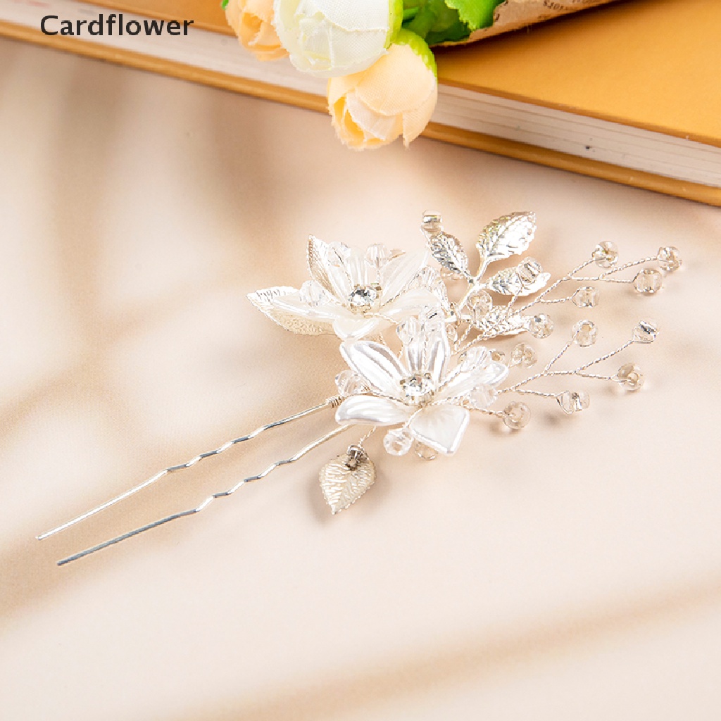 Kẹp Tóc Hình Hoa Đính Đá Thời Trang Cho Nữ