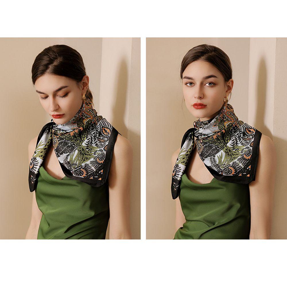 Băng Đô Cài Tóc Giả Lụa Phong Cách Retro Pháp Cho Nữ