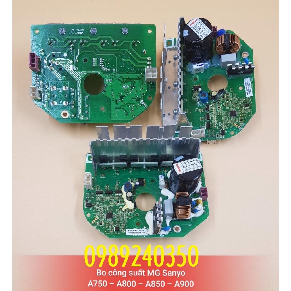 Bo mạch công suất máy giặt sanyo Aqua - Main công suất chính hãng