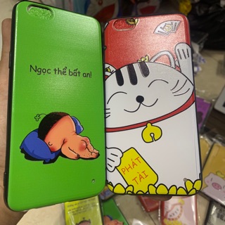 Ốp lưng oppo F3 mèo tiền Quỳnh aka