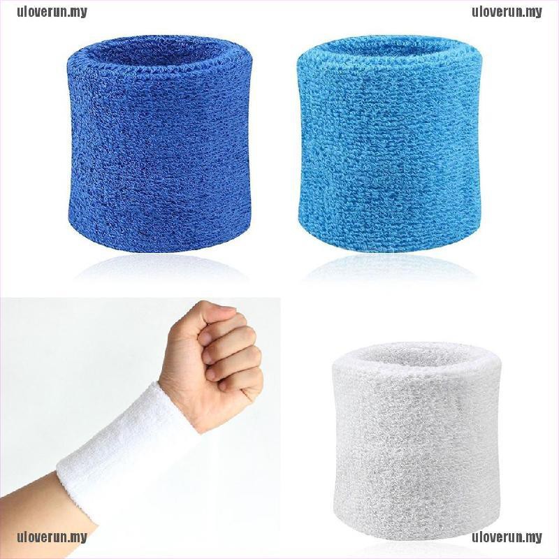 Set 2 Băng Đeo Cổ Tay Chuyên Dụng Khi Chơi Cầu Lông